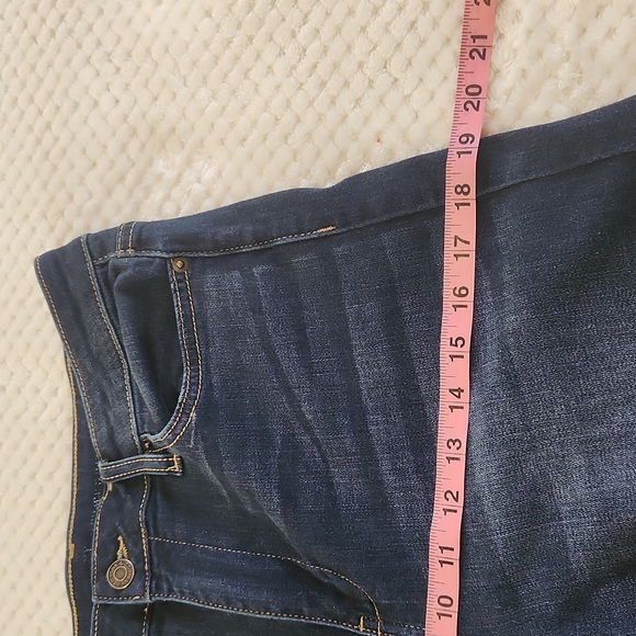 NEW YORK & COMPANY WOMENS WIDE LEG JEANS SIZE 12 - Picture 11 of 14